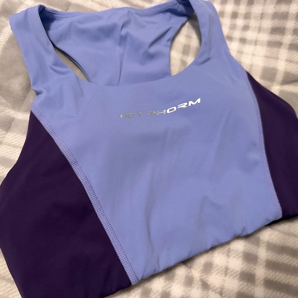 1st Phorm Purple Sports Bra - Picture 3 of 5